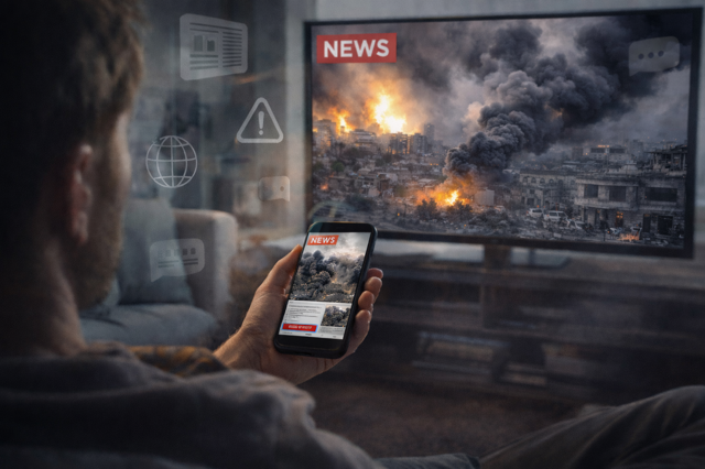 Războiul de la distanță: cum influențează conflictul din știri viața noastră de zi cu zi