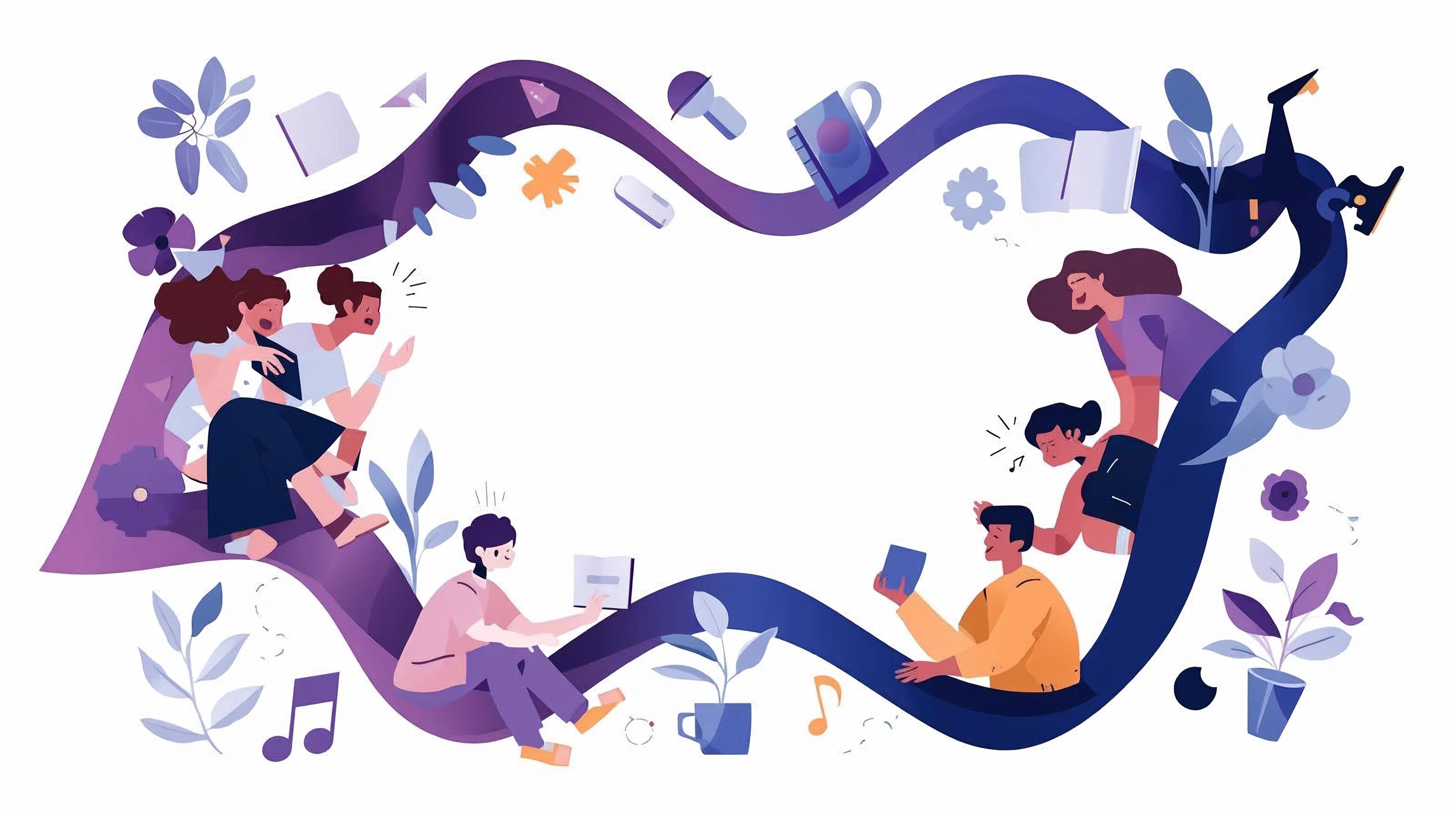 Ilustrație Loc de Firesc – educație și comunitate